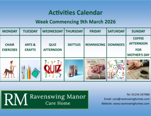 Activities for w/c 9th March 2026